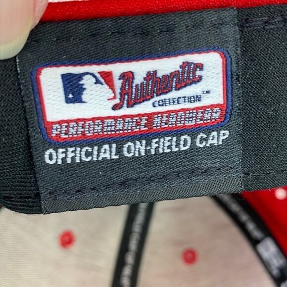 Phillies New Era MLB Official On Field Cap Sz 7.5 - Picture 6 of 8